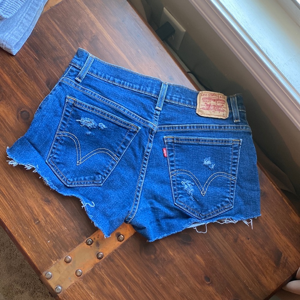 Levi’s 550 vintage jean shorts